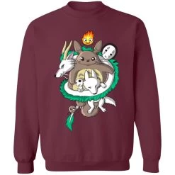 Totoro And Haku Dragon Sweatshirt 23 Totoro And Haku Dragon Sweatshirt -Ghibli Shop redirect12112021021238 3