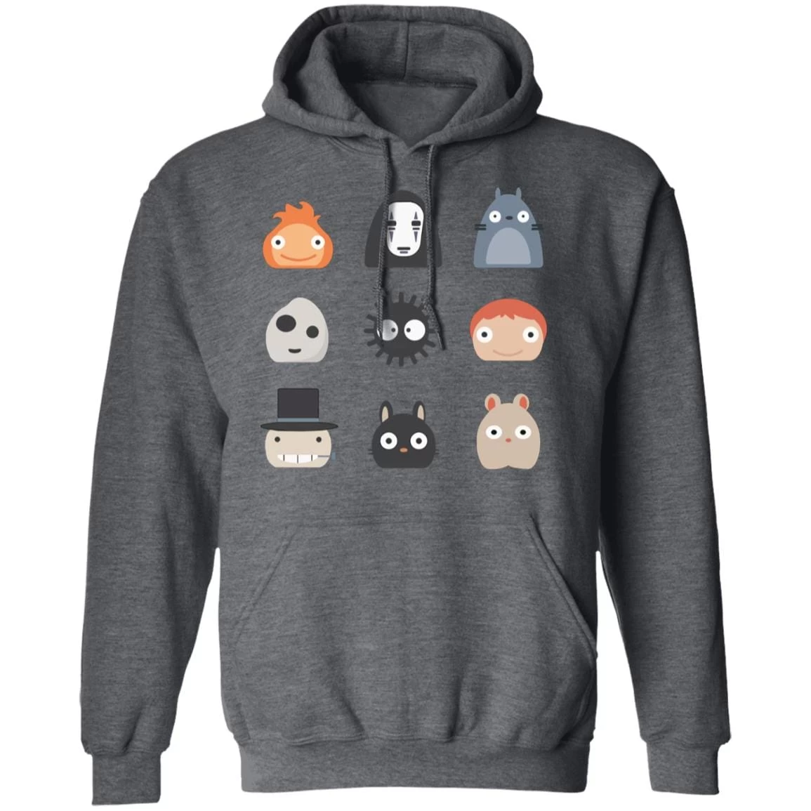 Ghibli Studio Characters Chibi Hoodie 13 Ghibli Studio Characters Chibi Hoodie - Image 11