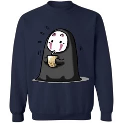 Kaonashi No Face Drinking Milk Tea Sweatshirt 34 Kaonashi No Face Drinking Milk Tea Sweatshirt -Ghibli Shop redirect12112021091203 3 1