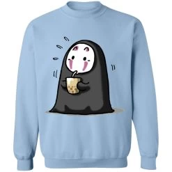 Kaonashi No Face Drinking Milk Tea Sweatshirt 31 Kaonashi No Face Drinking Milk Tea Sweatshirt -Ghibli Shop redirect12112021091203 6 1