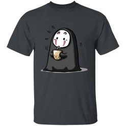 Kaonashi No Face Drinking Milk Tea T Shirt -Ghibli Shop redirect12112021091247 3 1