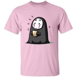 Kaonashi No Face Drinking Milk Tea T Shirt -Ghibli Shop redirect12112021091247 4 1