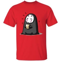 Kaonashi No Face Drinking Milk Tea T Shirt -Ghibli Shop redirect12112021091247 7 1
