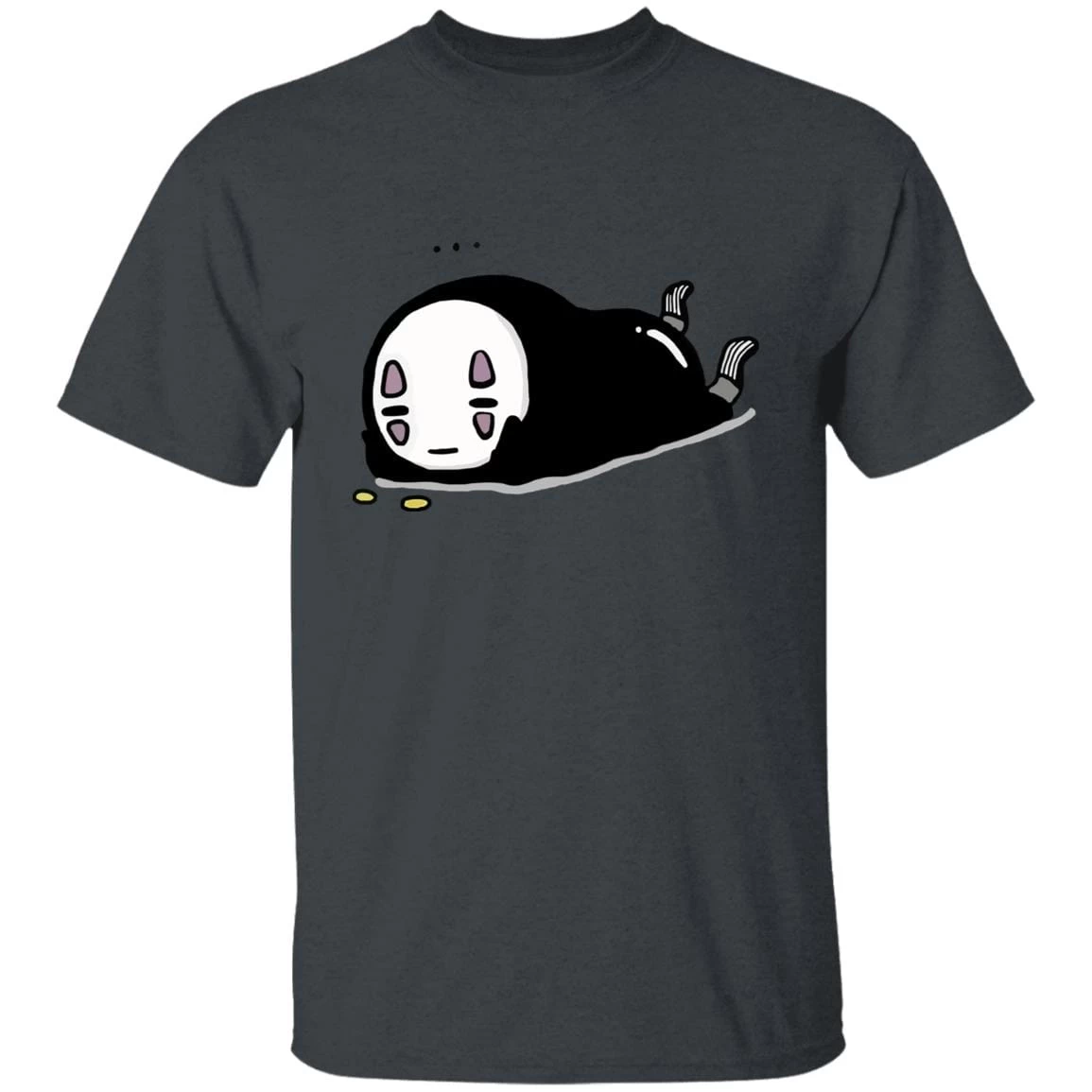 No Face Kaonashi Lying T Shirt 13 No Face Kaonashi Lying T Shirt - Image 11