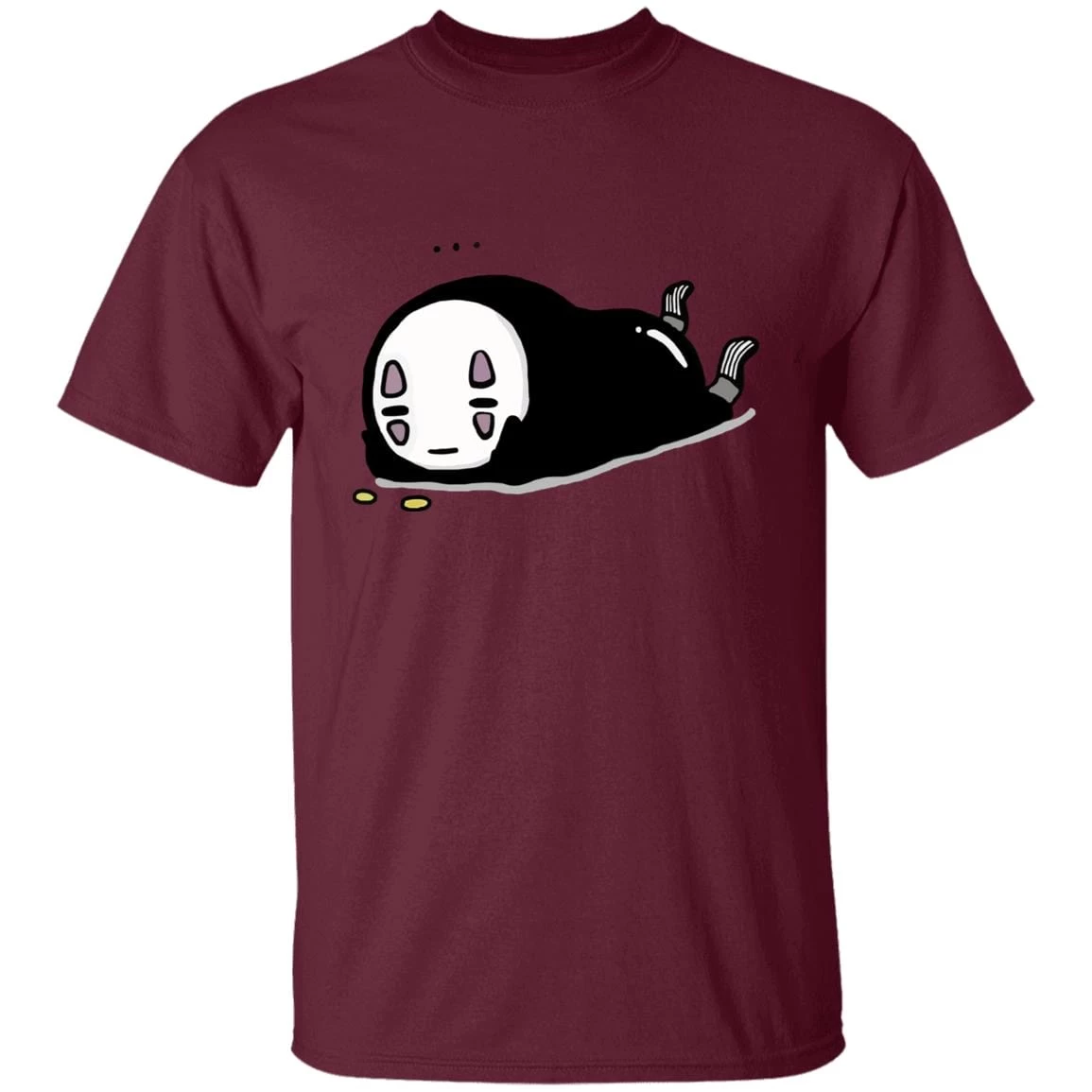 No Face Kaonashi Lying T Shirt 16 No Face Kaonashi Lying T Shirt - Image 14