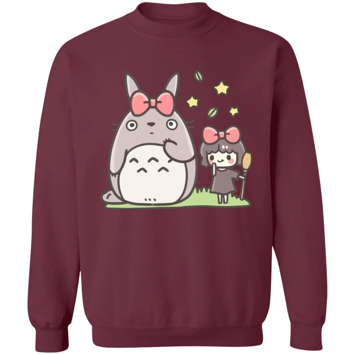 Totoro And Kiki Sweatshirt 6 Totoro And Kiki Sweatshirt - Image 4
