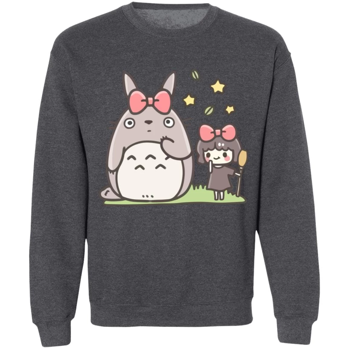 Totoro And Kiki Sweatshirt 9 Totoro And Kiki Sweatshirt - Image 7