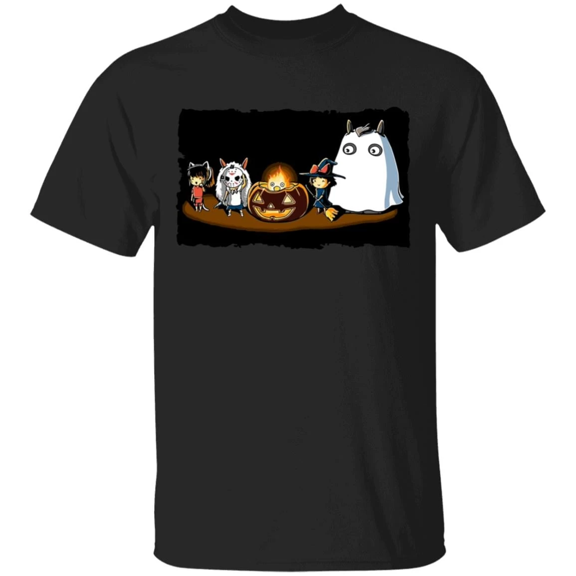 Ghibli Studio – Halloween Funny Party T Shirt Unisex 4 Ghibli Studio – Halloween Funny Party T Shirt Unisex - Image 2