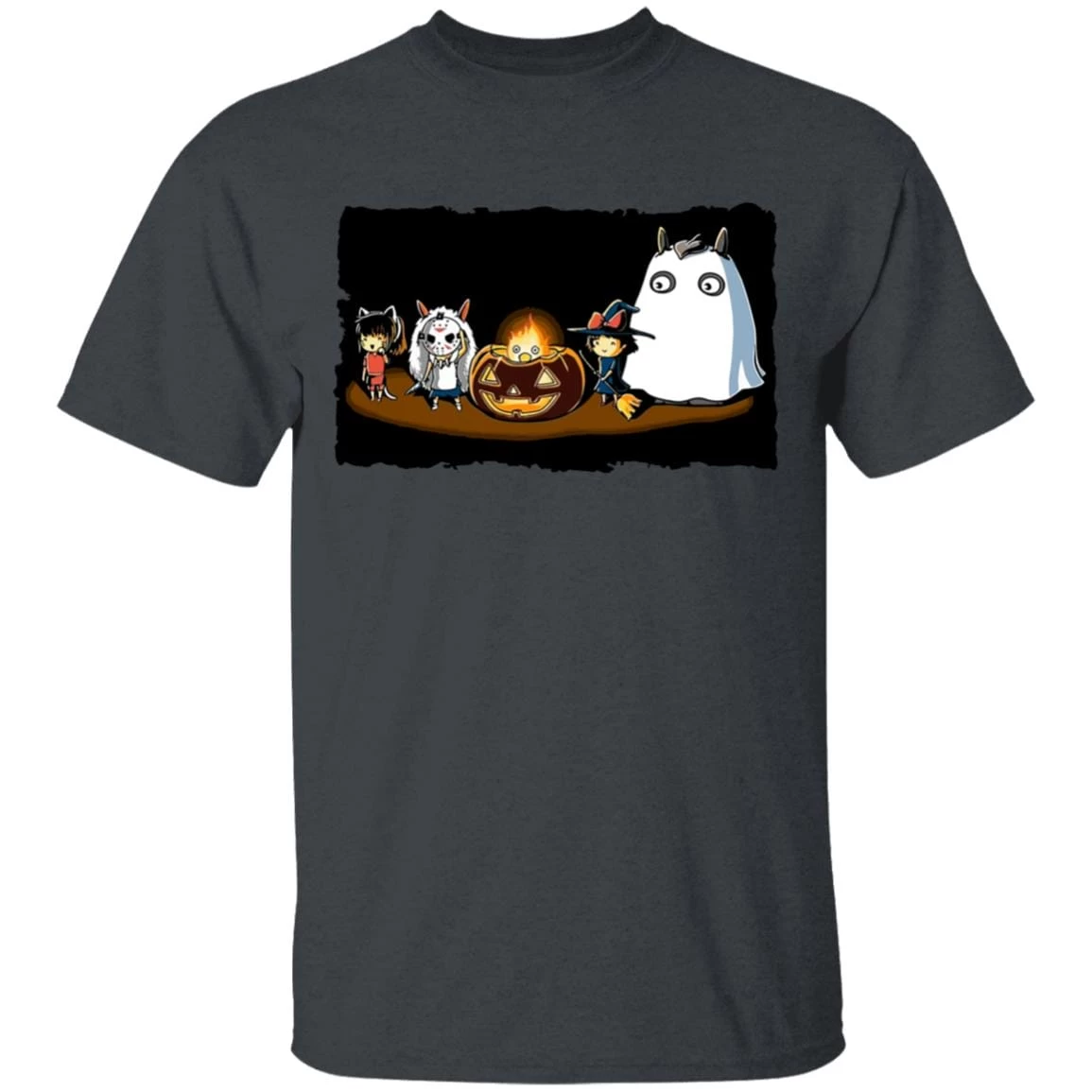 Ghibli Studio – Halloween Funny Party T Shirt Unisex 5 Ghibli Studio – Halloween Funny Party T Shirt Unisex - Image 3