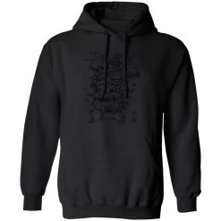 Howl’s Moving Castle Sketch Hoodie -Ghibli Shop redirect12122020081212 2 1