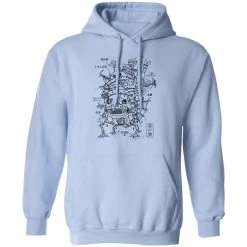 Howl’s Moving Castle Sketch Hoodie -Ghibli Shop redirect12122020081212 5 1