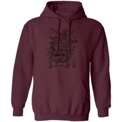Howl’s Moving Castle Sketch Hoodie -Ghibli Shop redirect12122020081212 7