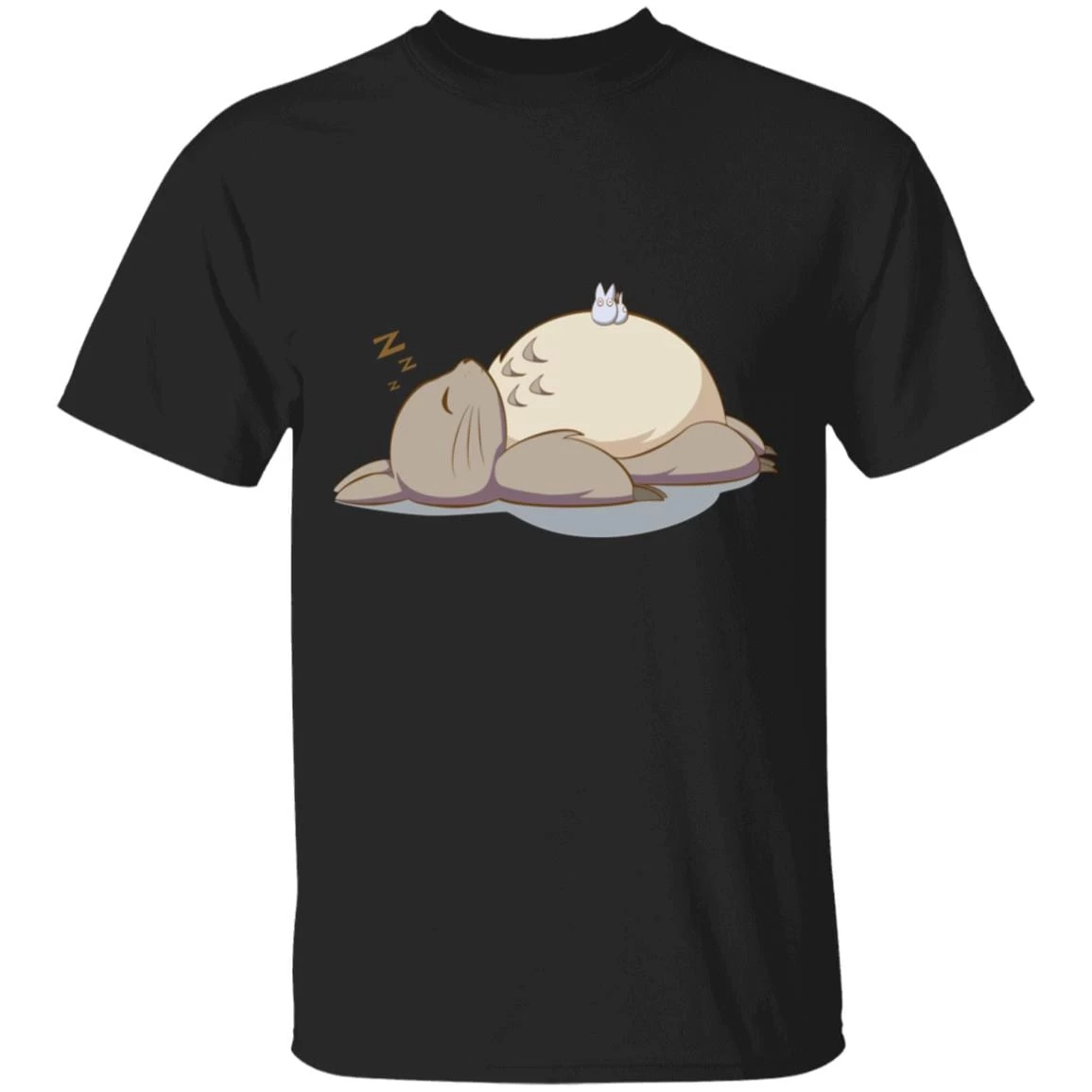 Sleeping Totoro T Shirt 4 Sleeping Totoro T Shirt - Image 2
