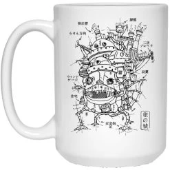 Howl’s Moving Castle Sketch Mug -Ghibli Shop redirect12122020091214 1 1
