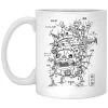 Howl’s Moving Castle Sketch Mug -Ghibli Shop redirect12122020091214