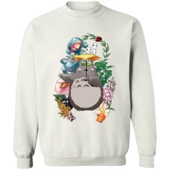 Totoro Umbrella And Friends Sweatshirt 37 Totoro Umbrella And Friends Sweatshirt -Ghibli Shop redirect12122021041203 1 1