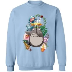 Totoro Umbrella And Friends Sweatshirt 27 Totoro Umbrella And Friends Sweatshirt -Ghibli Shop redirect12122021041203 7