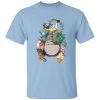 Totoro Umbrella And Friends T Shirt
