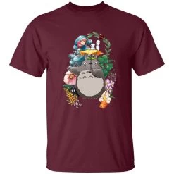 Totoro Umbrella And Friends T Shirt -Ghibli Shop redirect12122021041211 5
