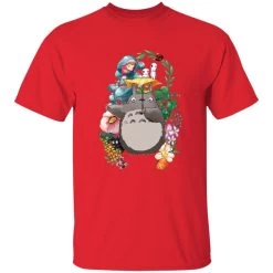 Totoro Umbrella And Friends T Shirt -Ghibli Shop redirect12122021041211 7