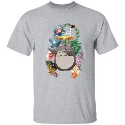 Totoro Umbrella And Friends T Shirt -Ghibli Shop redirect12122021041211 8 1