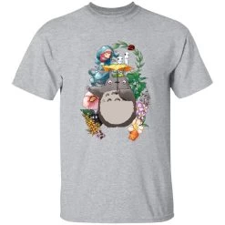 Totoro Umbrella And Friends T Shirt -Ghibli Shop redirect12122021041211 8