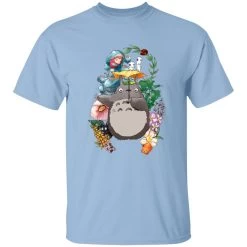 Totoro Umbrella And Friends T Shirt -Ghibli Shop redirect12122021041211 9