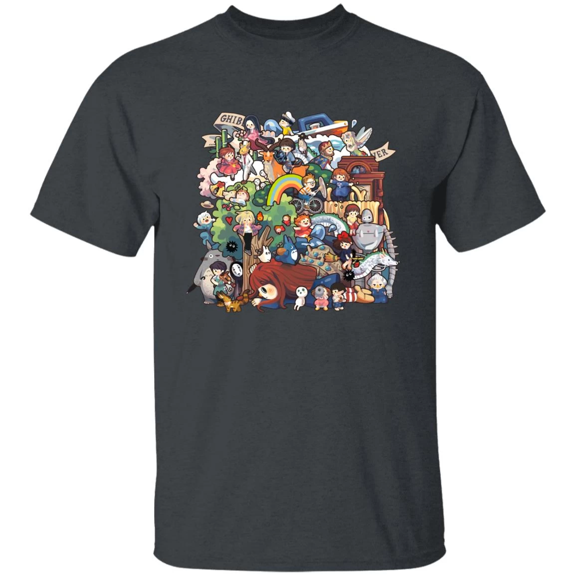 Ghibli Studio All Characters T Shirt 13 Ghibli Studio All Characters T Shirt - Image 11