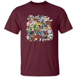 Ghibli Studio All Characters T Shirt 25 Ghibli Studio All Characters T Shirt -Ghibli Shop redirect12122021051201 5