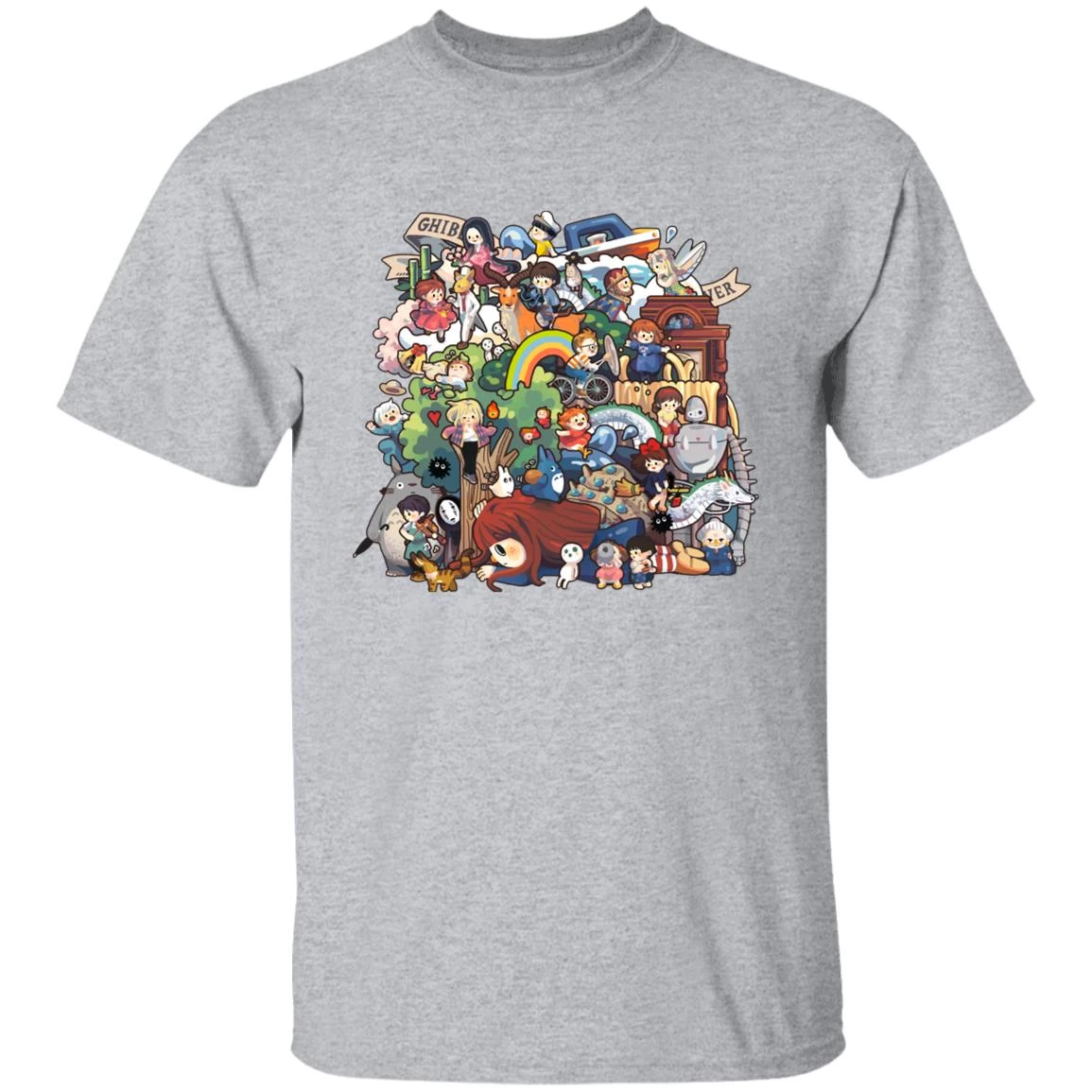 Ghibli Studio All Characters T Shirt 11 Ghibli Studio All Characters T Shirt - Image 9