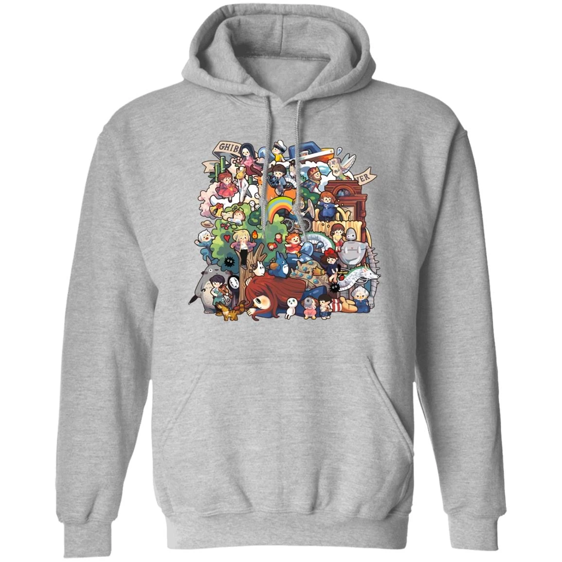 Ghibli Studio All Characters Hoodie 19 Ghibli Studio All Characters Hoodie - Image 17