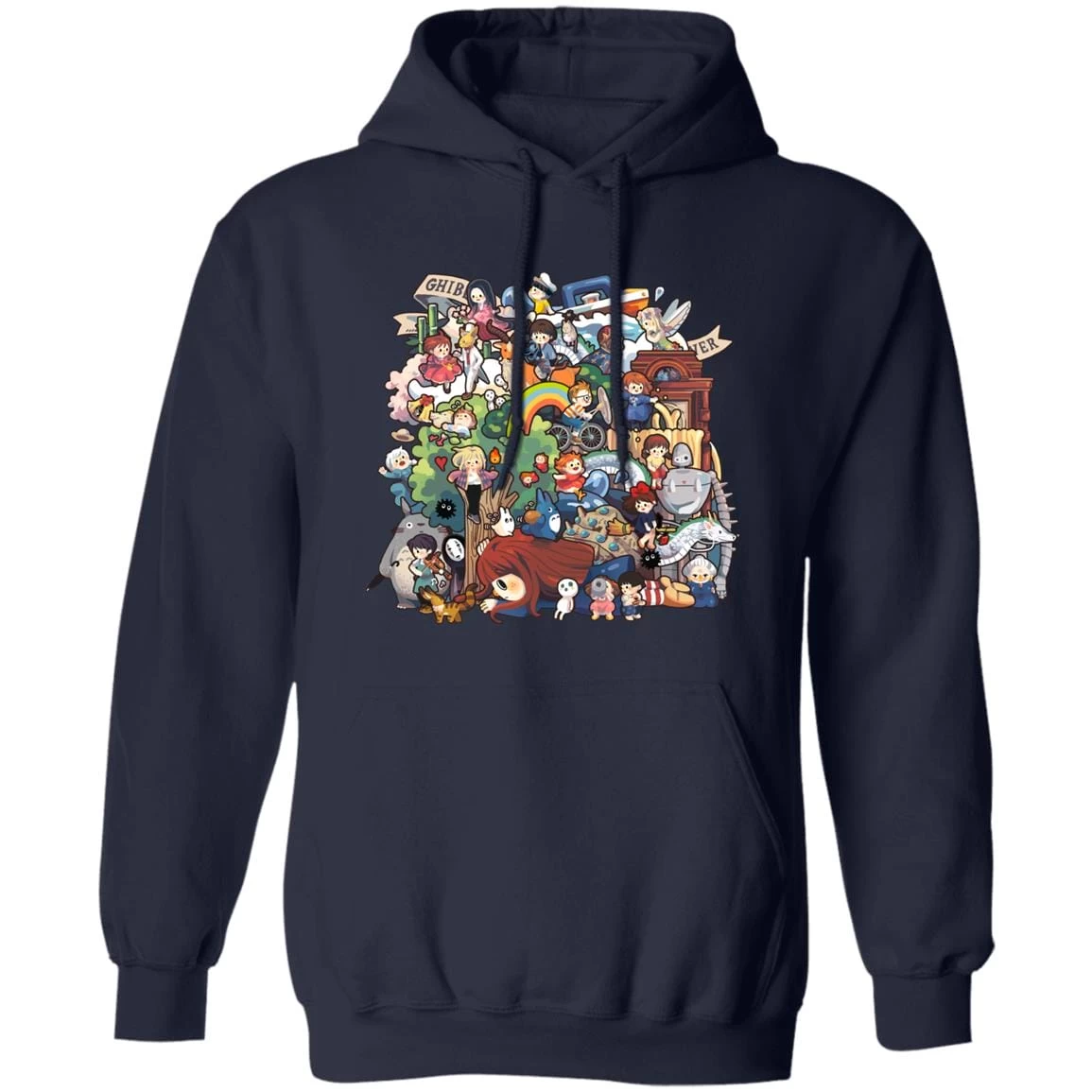 Ghibli Studio All Characters Hoodie 17 Ghibli Studio All Characters Hoodie - Image 15