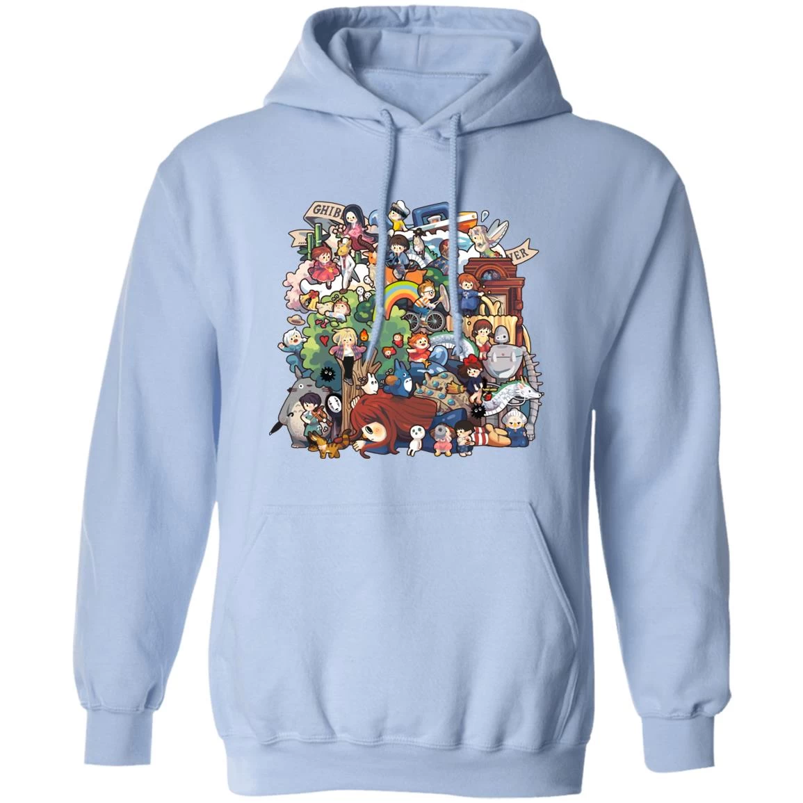 Ghibli Studio All Characters Hoodie 8 Ghibli Studio All Characters Hoodie - Image 6