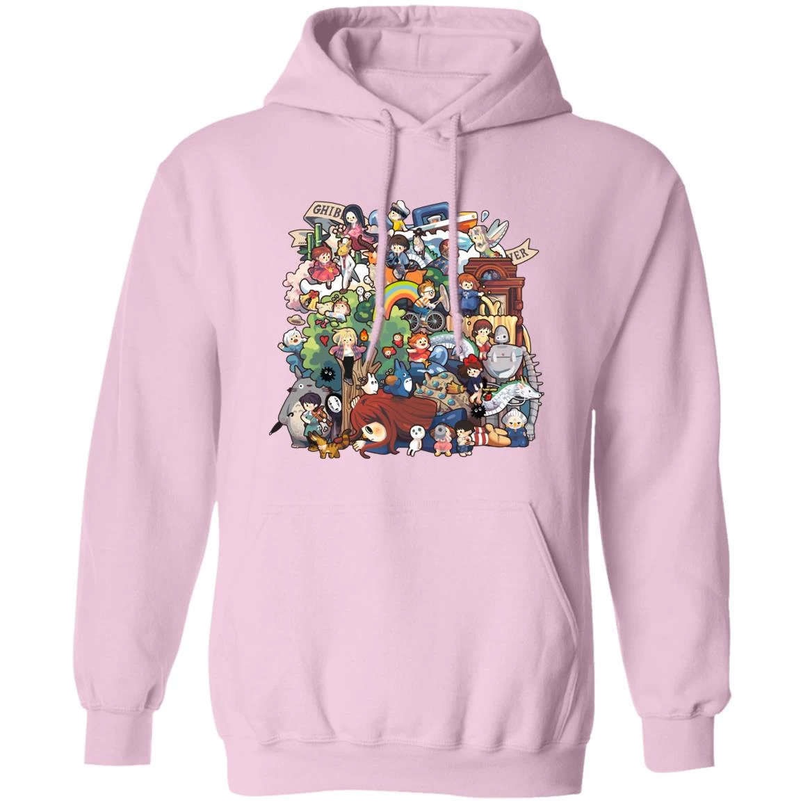 Ghibli Studio All Characters Hoodie 15 Ghibli Studio All Characters Hoodie - Image 13