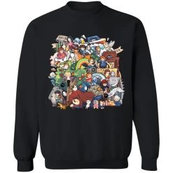 Ghibli Studio All Characters Sweatshirt -Ghibli Shop redirect12122021051218 2