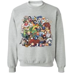 Ghibli Studio All Characters Sweatshirt