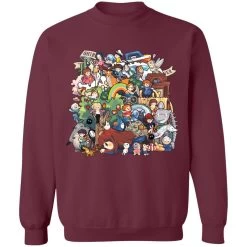 Ghibli Studio All Characters Sweatshirt -Ghibli Shop redirect12122021051218 3