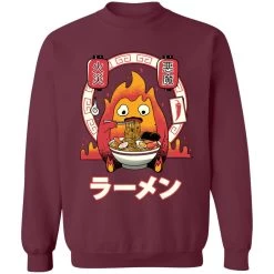 Howl’s Moving Castle – Calcifer Loves Ramen Sweatshirt 30 Howl’s Moving Castle – Calcifer Loves Ramen Sweatshirt -Ghibli Shop redirect12132020041209 3 1