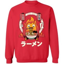 Howl’s Moving Castle – Calcifer Loves Ramen Sweatshirt 32 Howl’s Moving Castle – Calcifer Loves Ramen Sweatshirt -Ghibli Shop redirect12132020041209 5 1