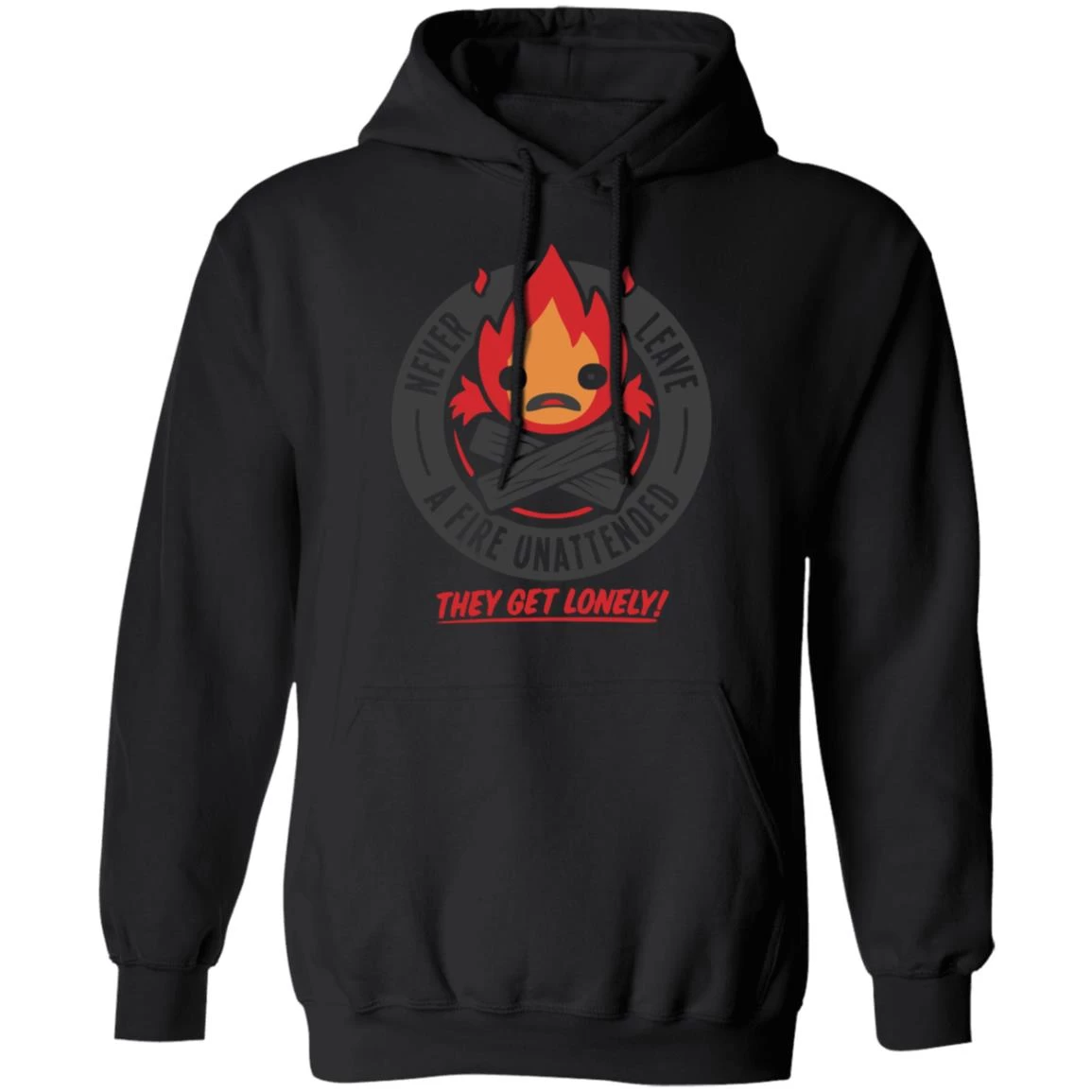 Howl’s Moving Castle – Never Leave A Fire Hoodie 4 Howl’s Moving Castle – Never Leave A Fire Hoodie - Image 2