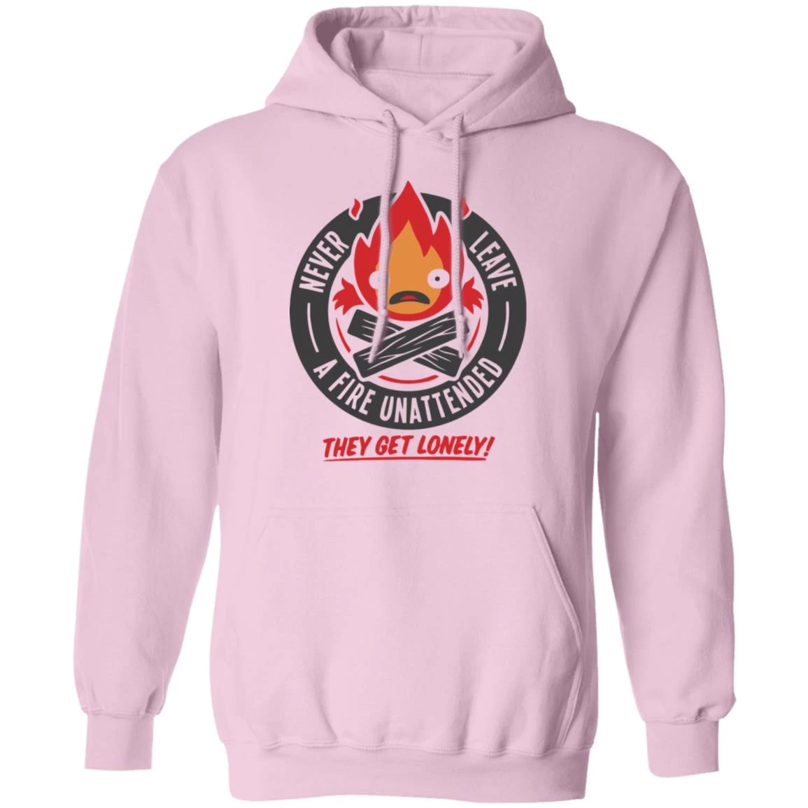 Howl’s Moving Castle – Never Leave A Fire Hoodie 8 Howl’s Moving Castle – Never Leave A Fire Hoodie - Image 6