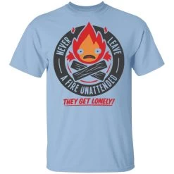 Howl’s Moving Castle – Never Leave A Fire T Shirt -Ghibli Shop redirect12132020051246