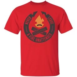 Howl’s Moving Castle – Never Leave A Fire T Shirt -Ghibli Shop redirect12132020051247 4