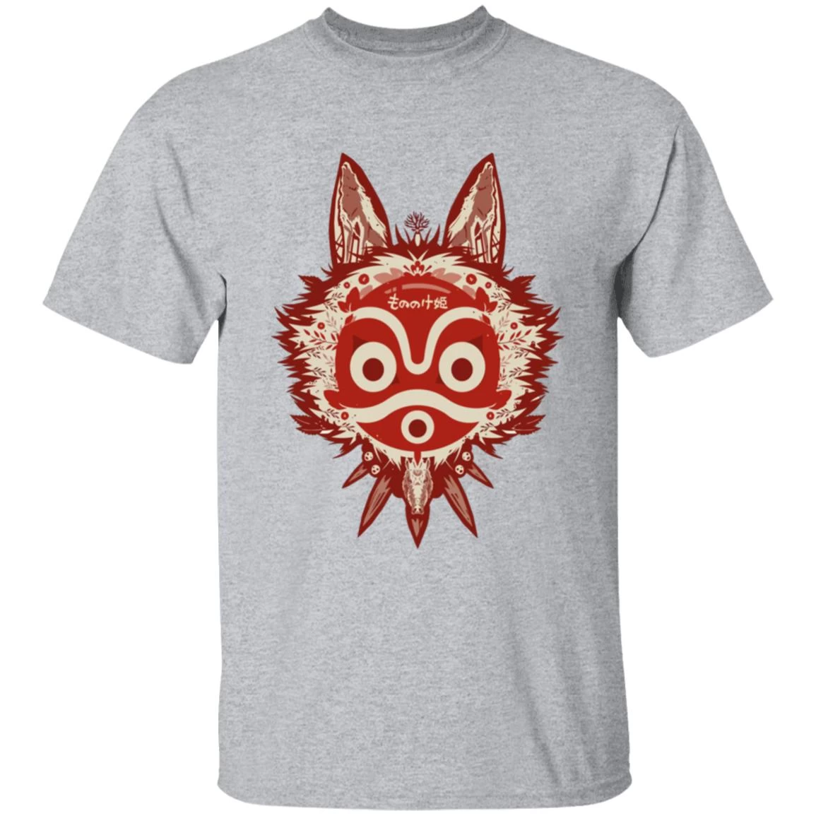 Princess Mononoke Mask T Shirt Unisex 10 Princess Mononoke Mask T Shirt Unisex - Image 8