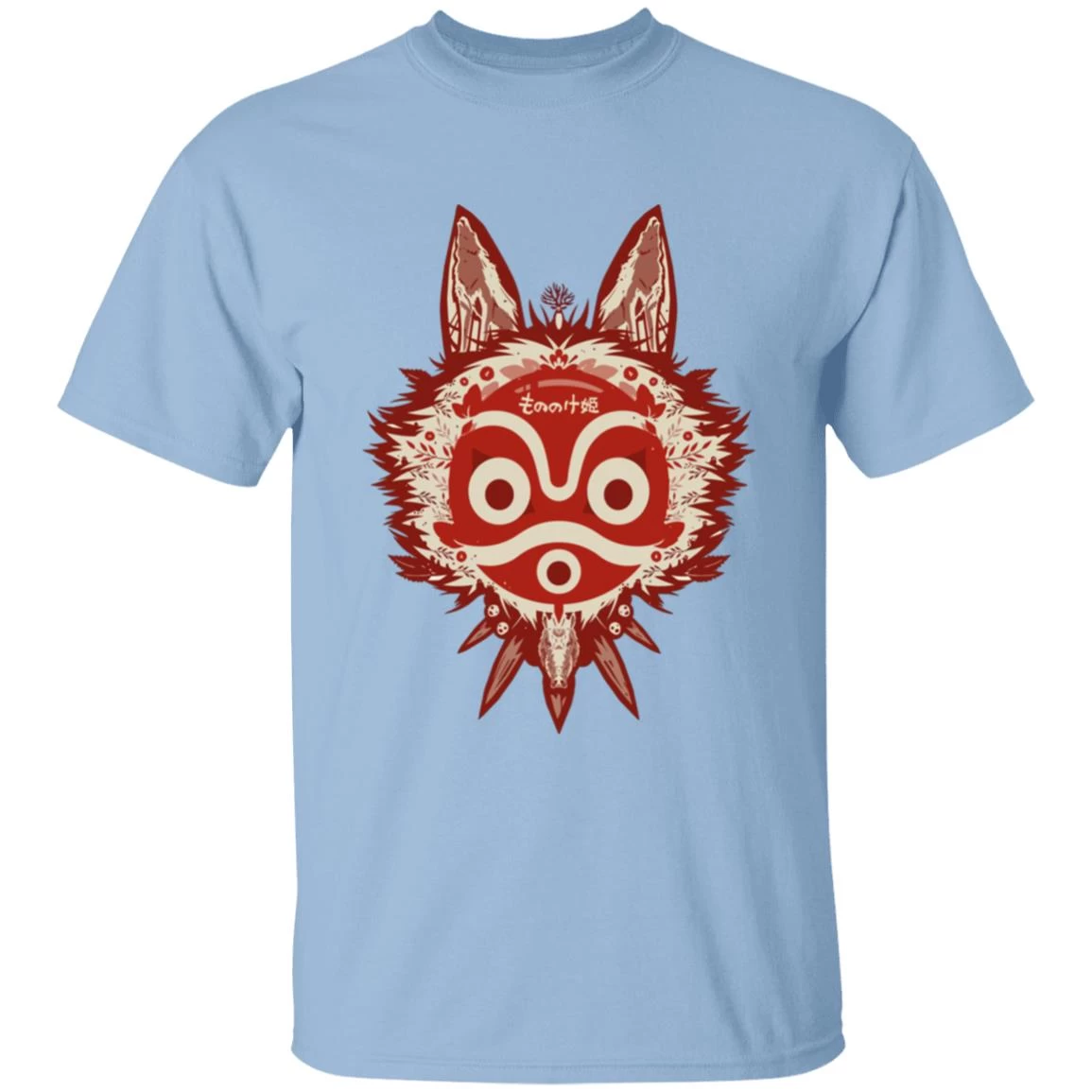 Princess Mononoke Mask T Shirt Unisex 11 Princess Mononoke Mask T Shirt Unisex - Image 9