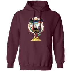 Spirited Away Characters Compilation Hoodie Unisex -Ghibli Shop redirect12132020071224 16