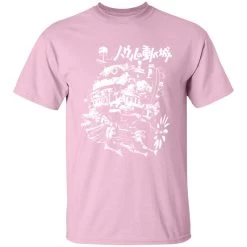 Howl’s Castle In Black And White T Shirt -Ghibli Shop redirect12132020071224 4 1