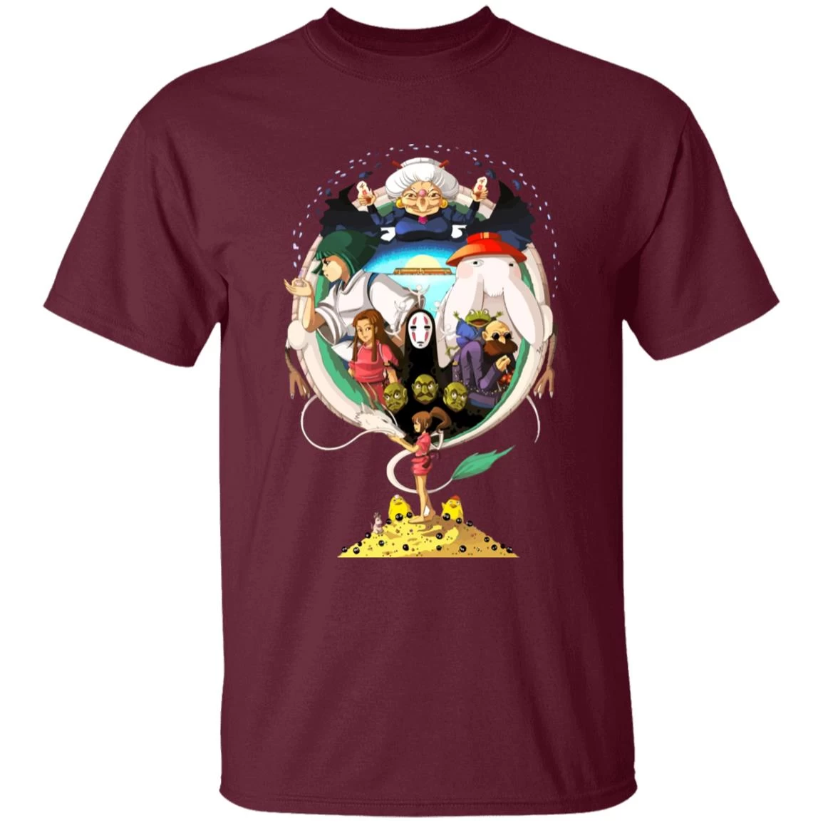 Spirited Away Characters Compilation T Shirt Unisex 16 Spirited Away Characters Compilation T Shirt Unisex - Image 14