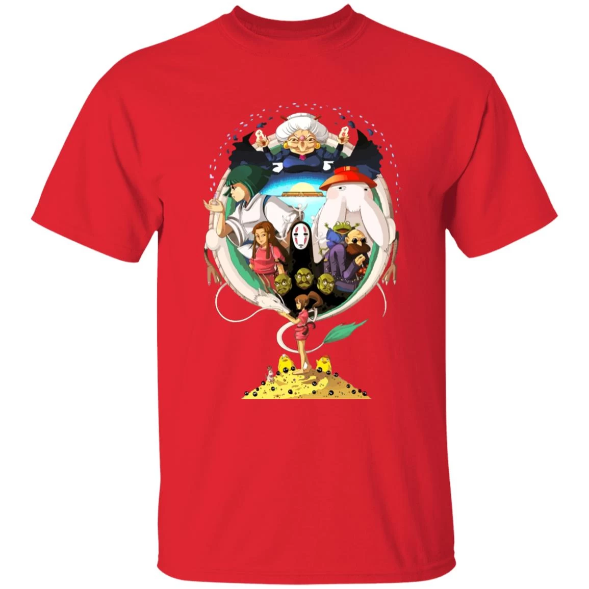 Spirited Away Characters Compilation T Shirt Unisex 18 Spirited Away Characters Compilation T Shirt Unisex - Image 16
