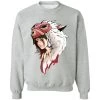 Angry Princess Mononoke Sweatshirt 1 Angry Princess Mononoke Sweatshirt -Ghibli Shop redirect12132021041205